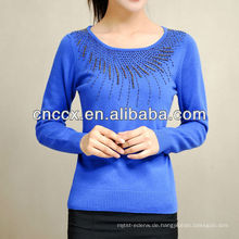 13STC1028 Perlenkaschmirpullover